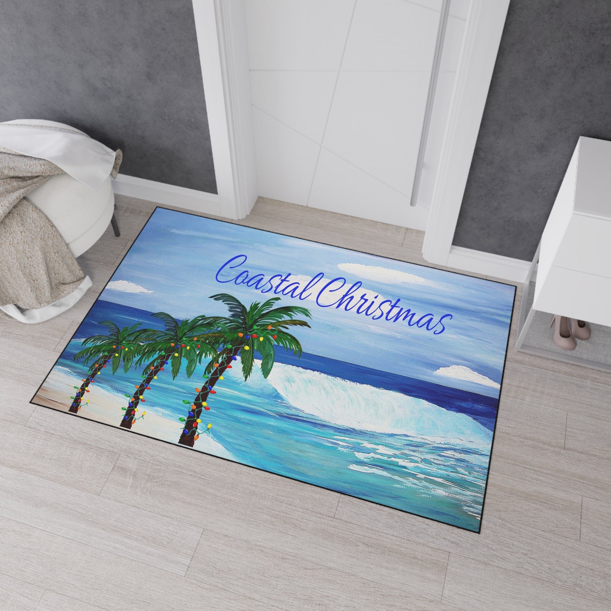 Christmas floor mats rugs