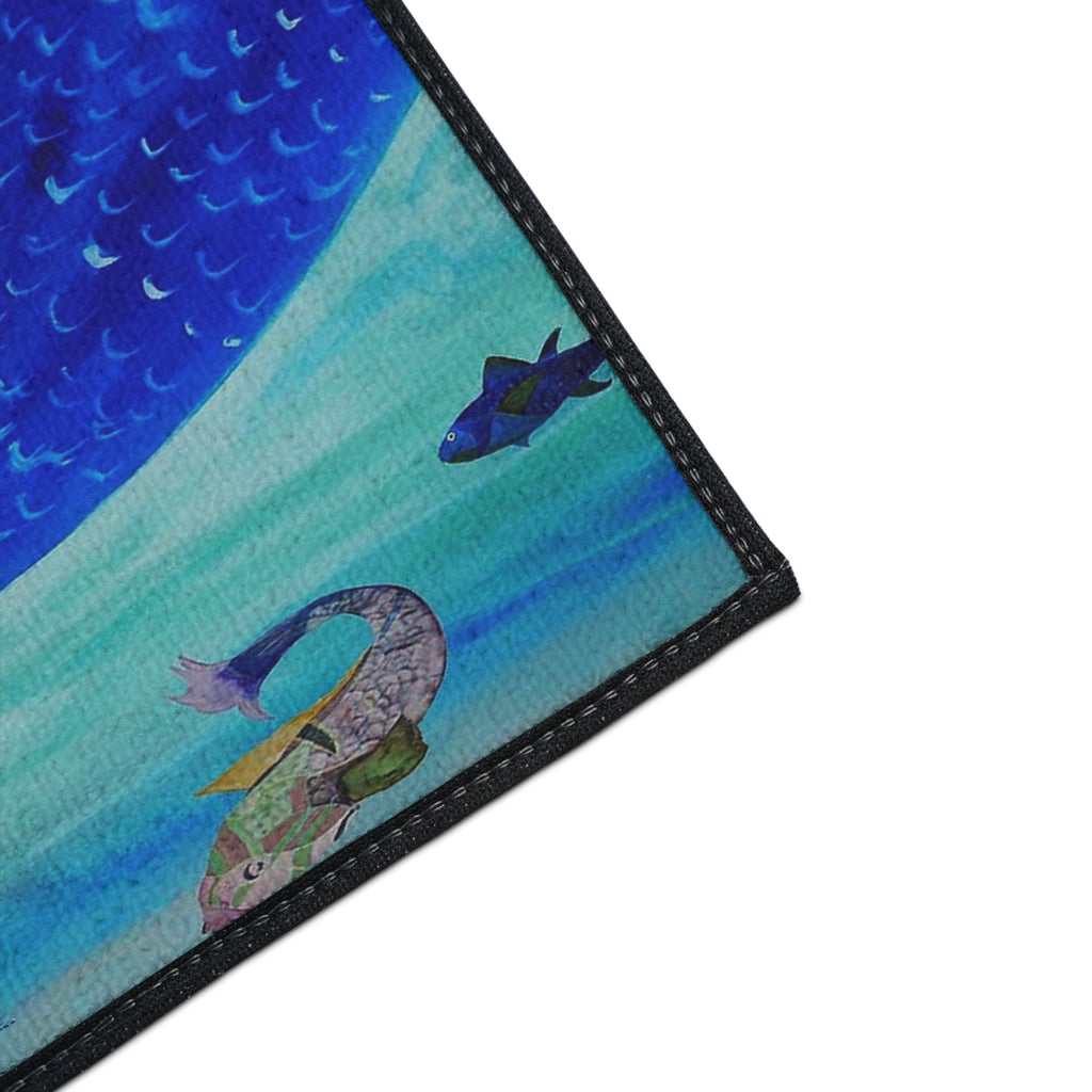 Mermaid Crossing Heavy Duty Floor Mat