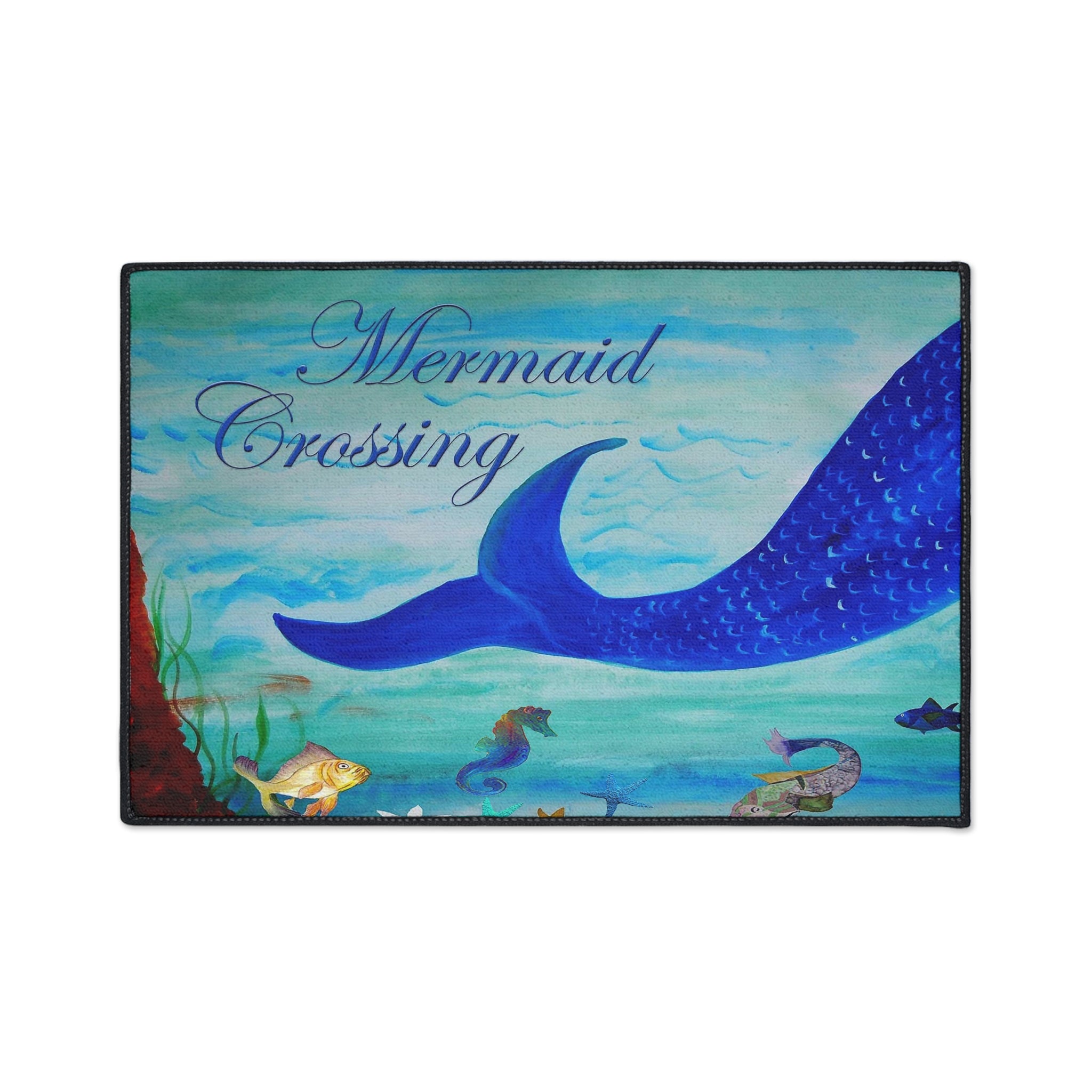 Mermaid Crossing Heavy Duty Floor Mat
