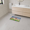 Bird of Paradise Floral Floor Mat - Heavy Duty Entry Rug
