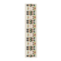 Nutcracker Christmas Table Runner — "Merry Christmas" Holiday Table Decor