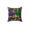 Mardi Gras Fleur-de-Lis Decorative Pillow