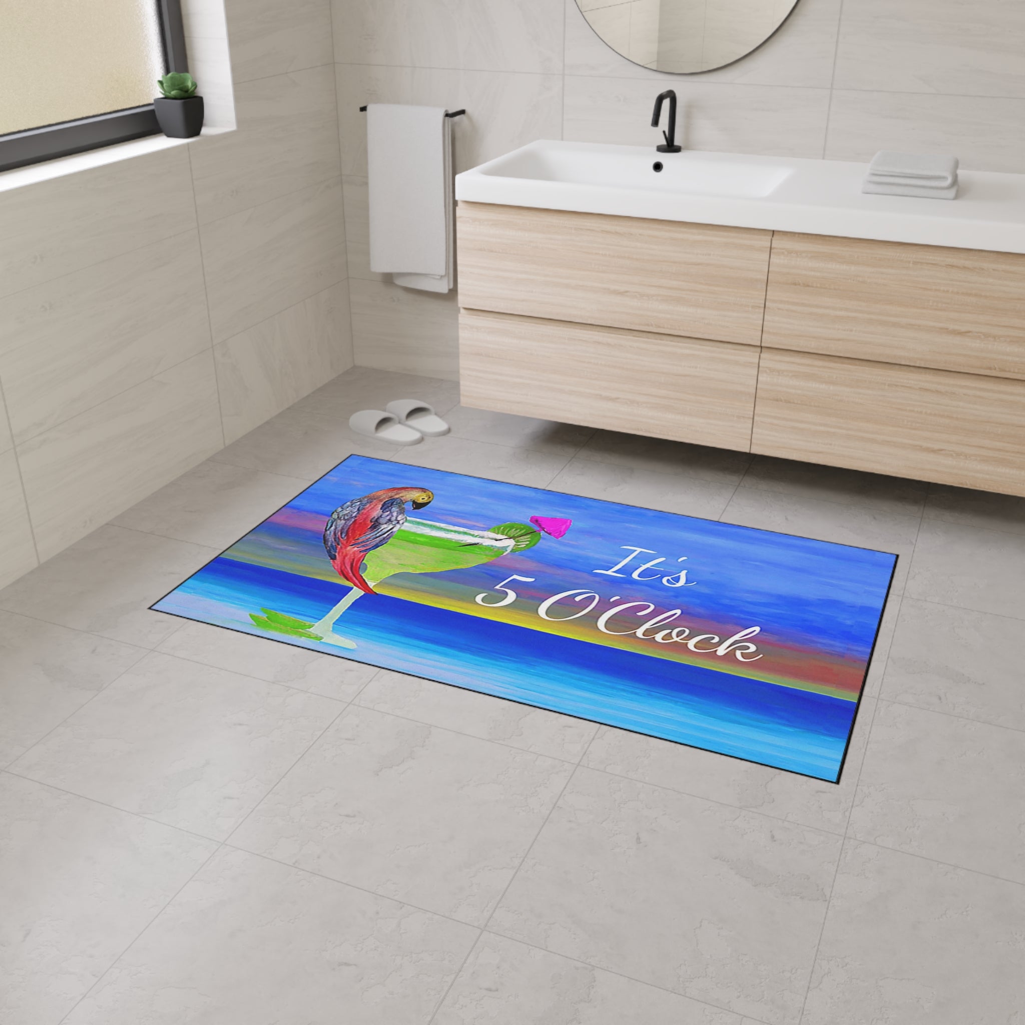 Margarita Pretty It's 5 O' clock somewhere Doormat