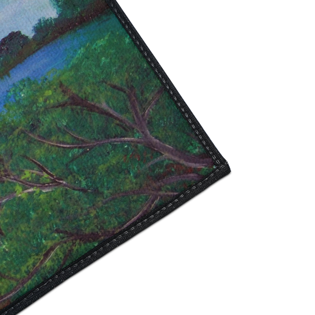 Scenic Lakeview Heavy-Duty Floor Mat