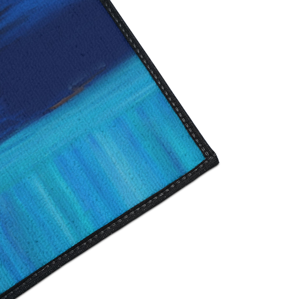 Sailboat Moonlight Heavy-Duty Floor Mat