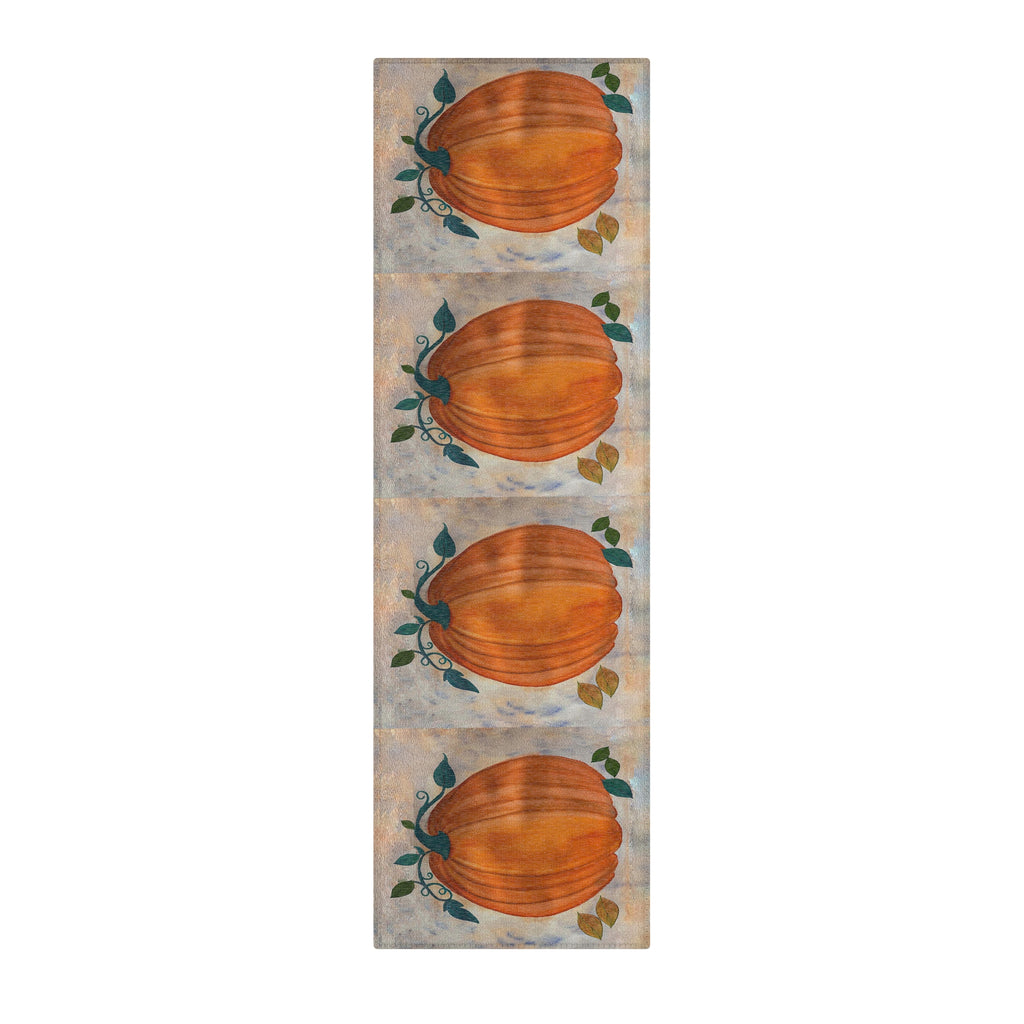 Autumn Pumpkin Runner Rug - Rustic Fall Kitchen & Entryway Decor