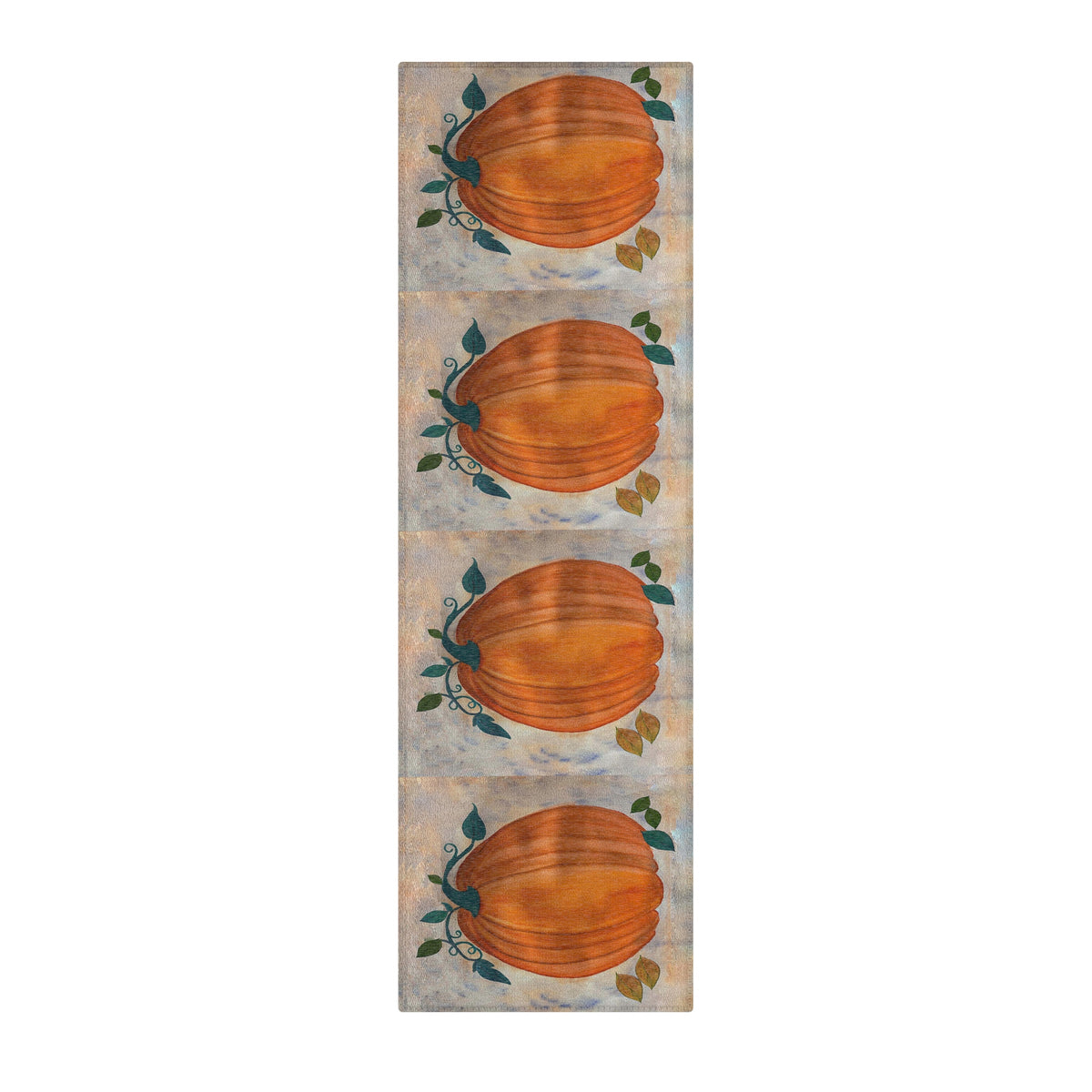 Autumn Pumpkin Runner Rug - Rustic Fall Kitchen & Entryway Decor