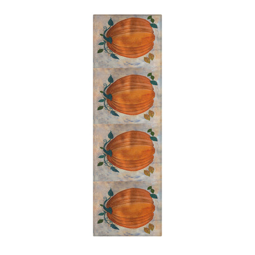 Autumn Pumpkin Runner Rug - Rustic Fall Kitchen & Entryway Decor