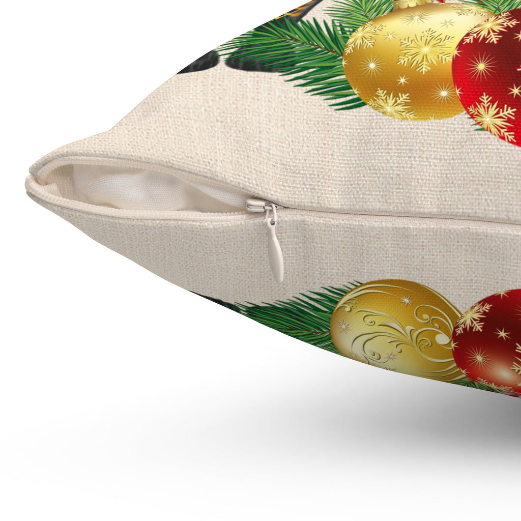 Nutcracker Merry Christmas Decorative Pillow
