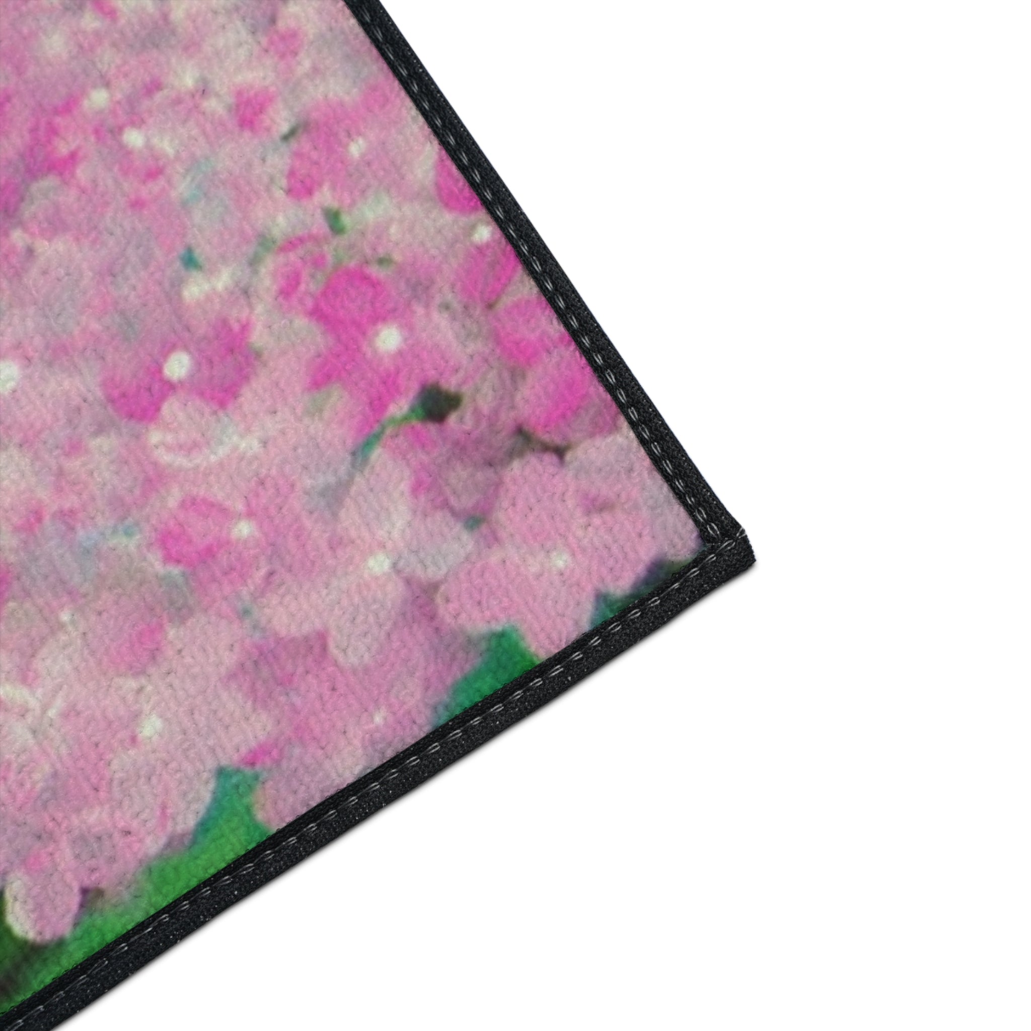 Floral Garden Heavy Duty Floor Mat — Bright Bloom Welcome Rug