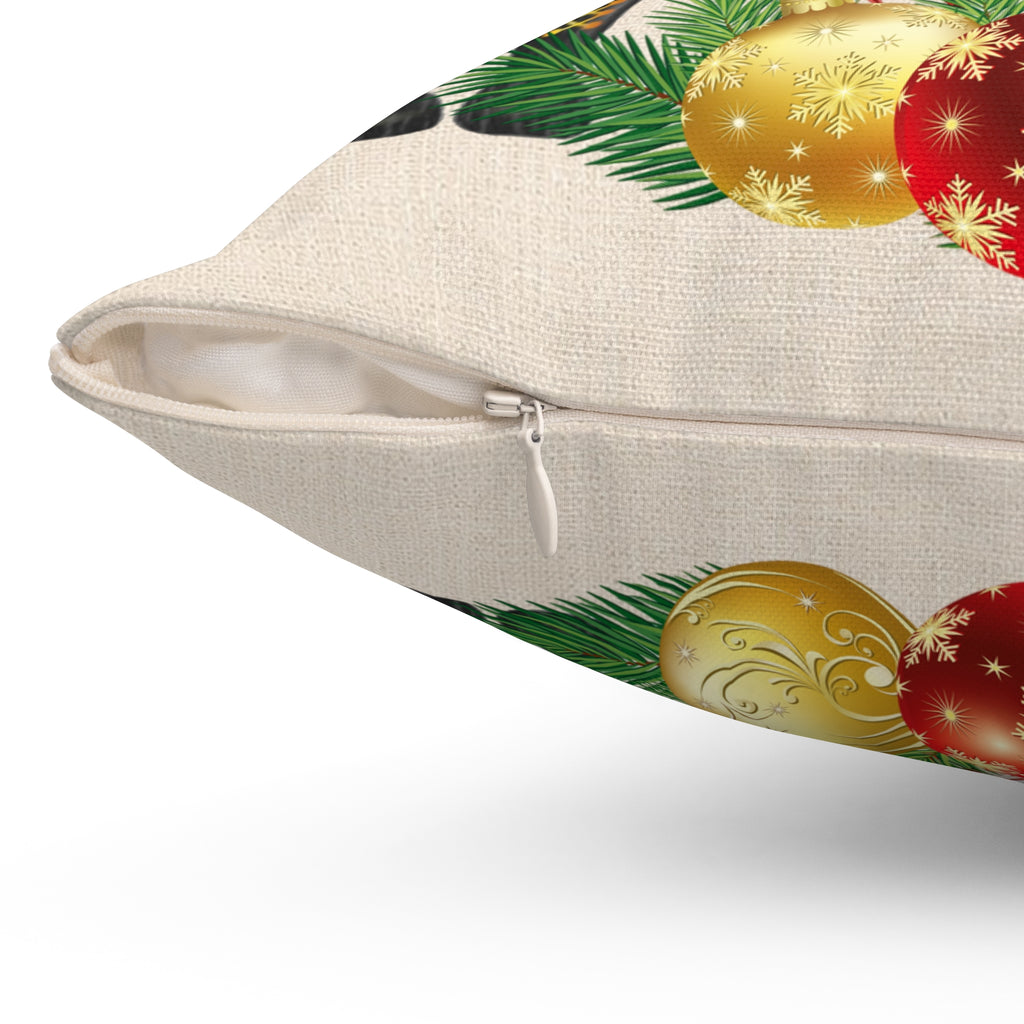 Nutcracker Merry Christmas Decorative Pillow