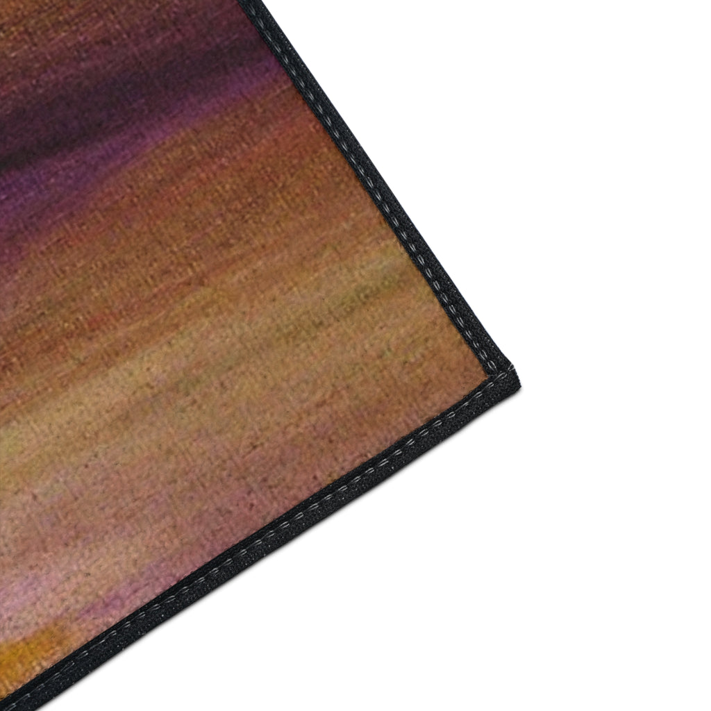 Sunflower Field Heavy-Duty Floor Mat — Vibrant Outdoor/Indoor Welcome Rug