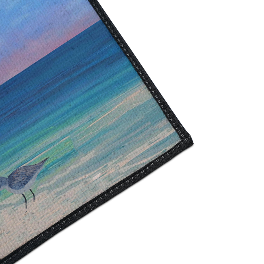 Sandpipers Coastal Shorebirds Heavy-Duty Floor Mat