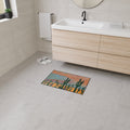 Desert Sunset Cactus Field Floor Mat