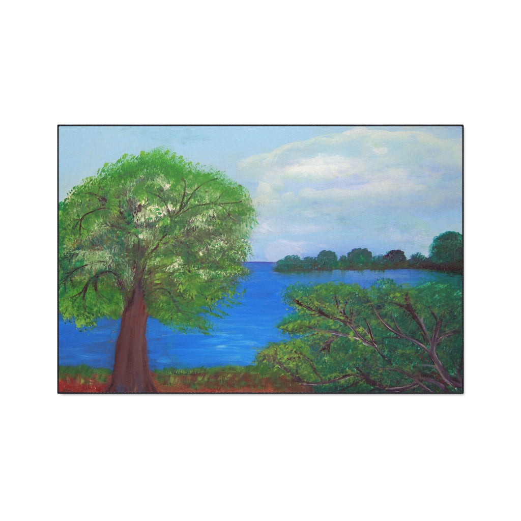 Scenic Lakeview Heavy-Duty Floor Mat