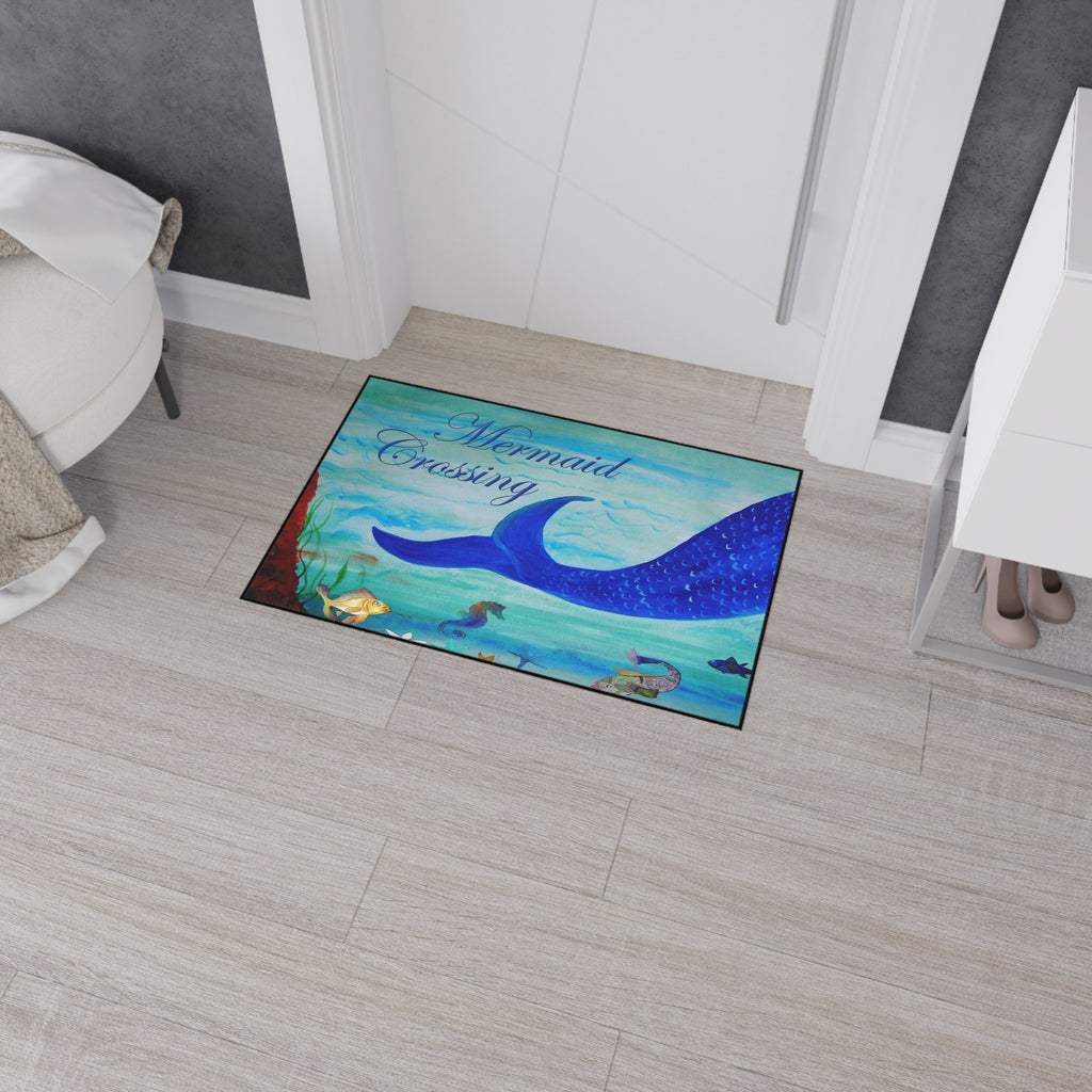 Mermaid Crossing Heavy Duty Floor Mat