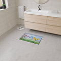 Wildflower Meadow Heavy-Duty Floor Mat — Durable Floral Doormat for Entryway, Kitchen & Patio