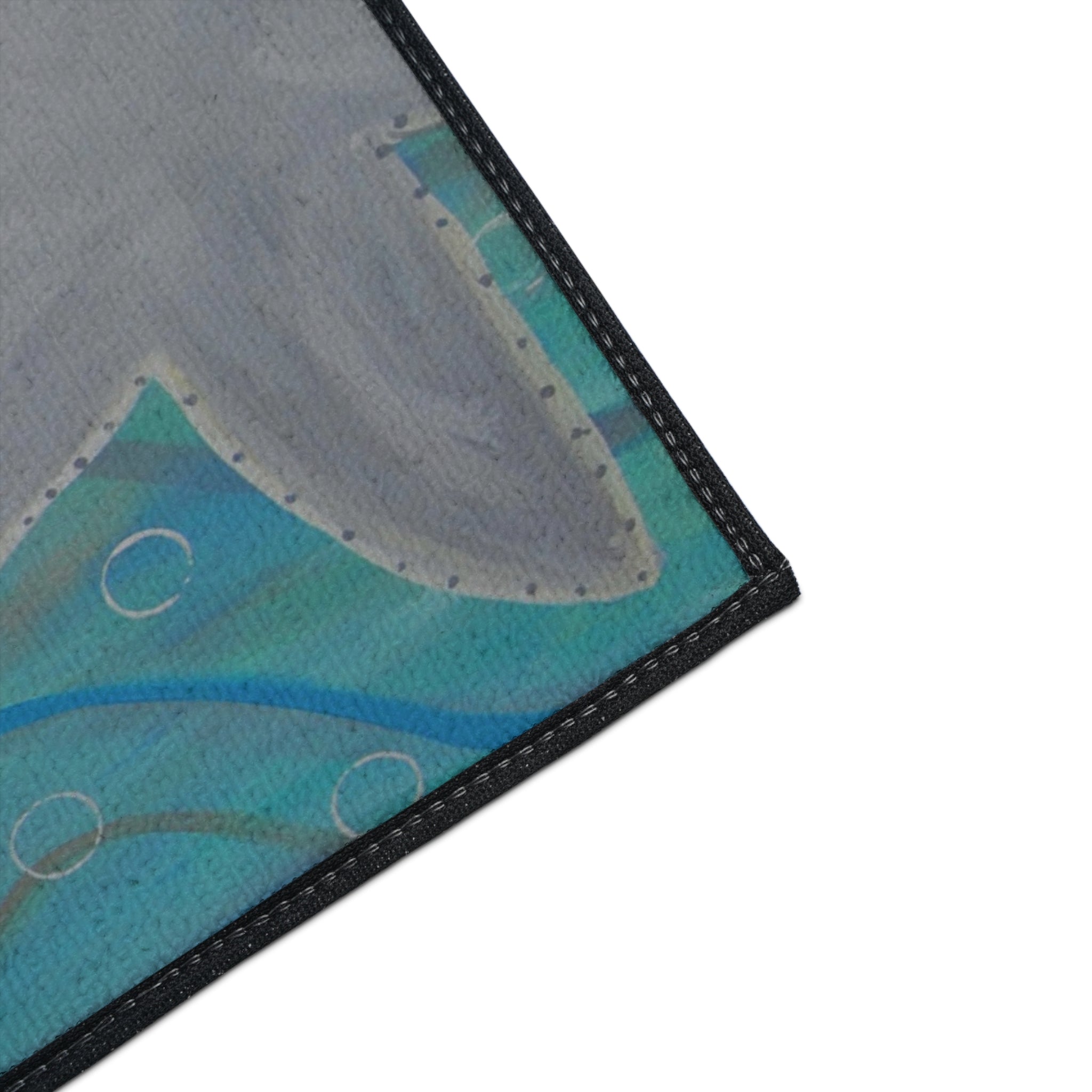 Starfish Beach Floor Mat — Colorful Coastal Doormat