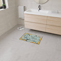 Oyster Shell Heavy-Duty Floor Mat — Coastal Seaside Entry Rug
