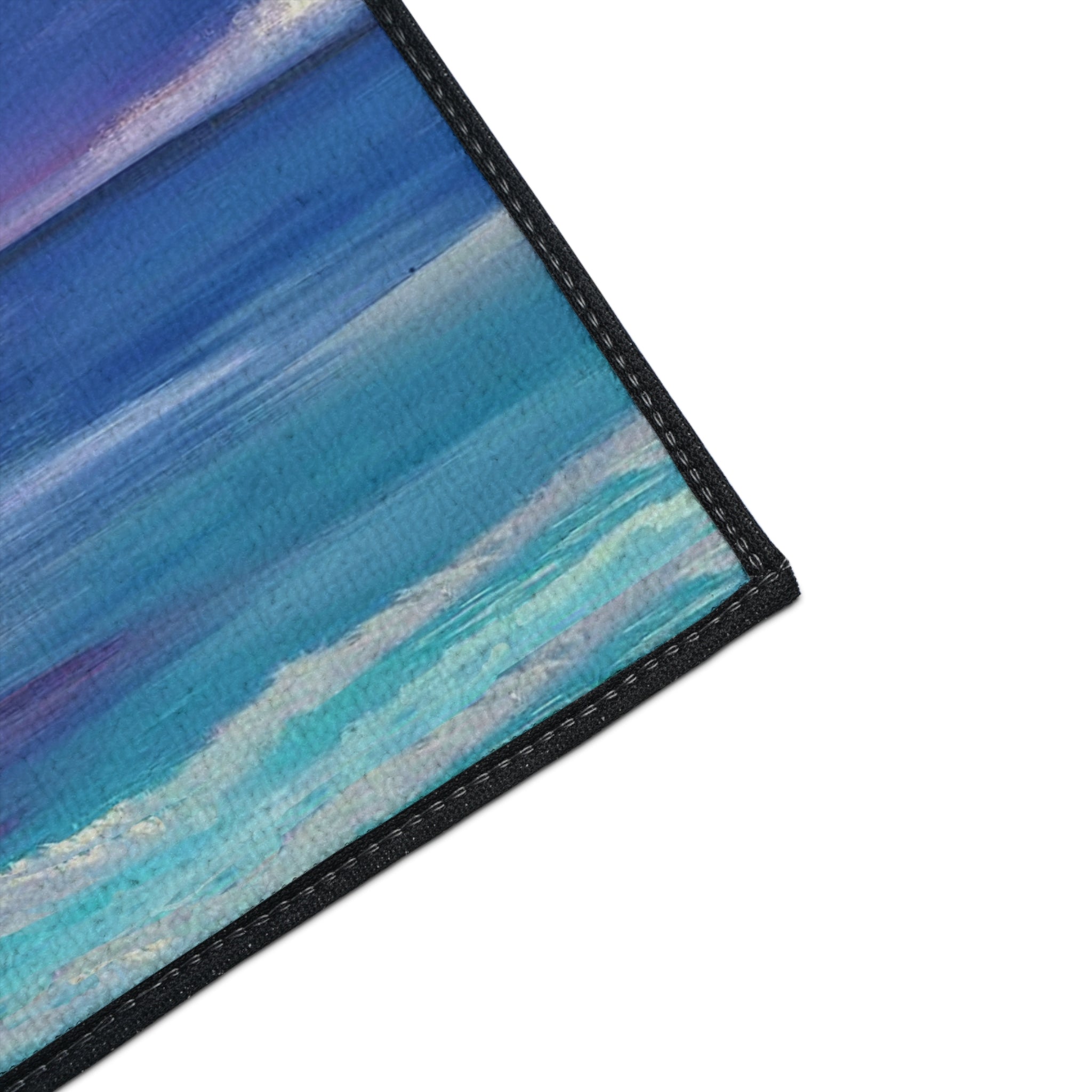 Ocean Panorama Heavy Duty Floor Mat — Seascape Welcome Mat