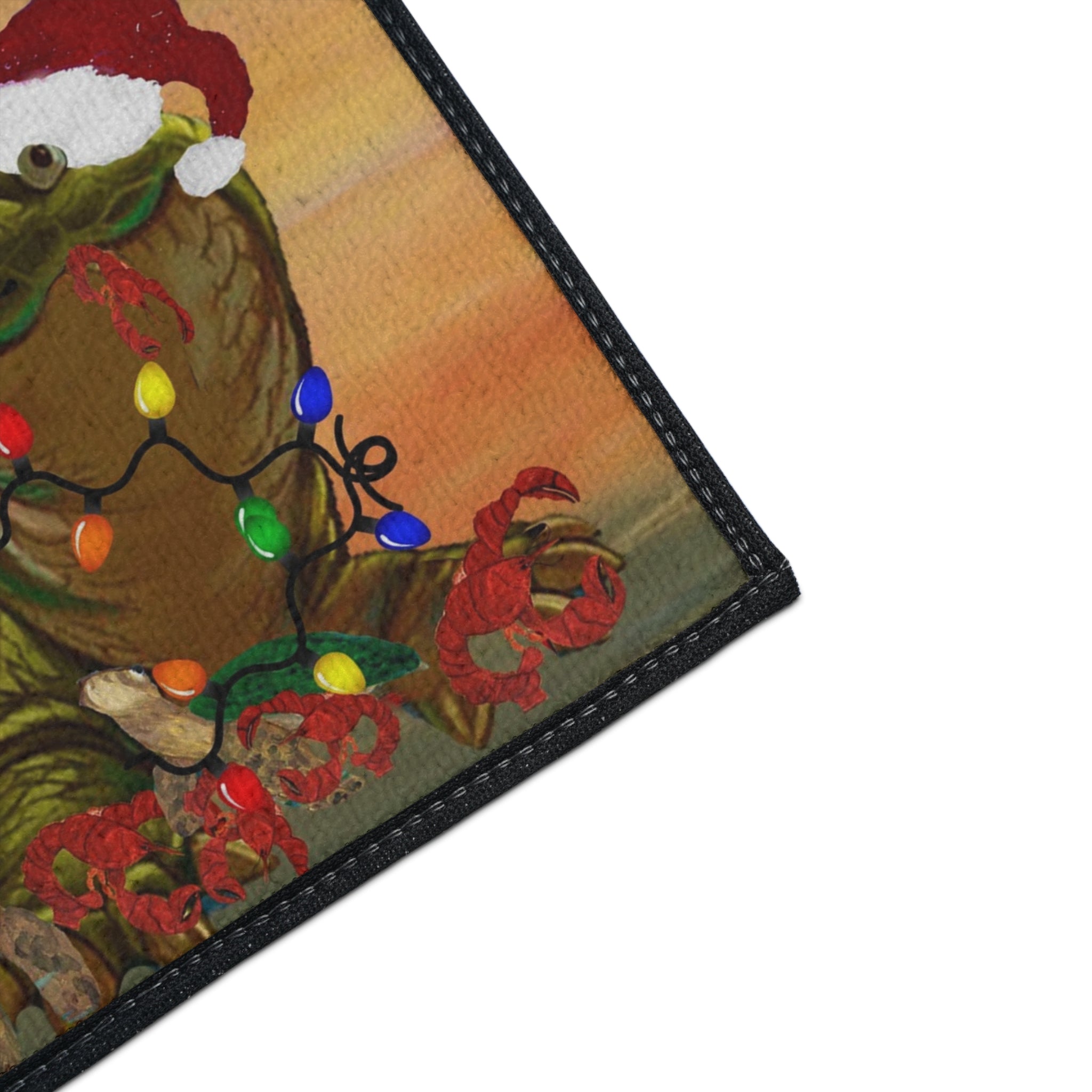 Cajun Christmas Heavy-Duty Floor Mat