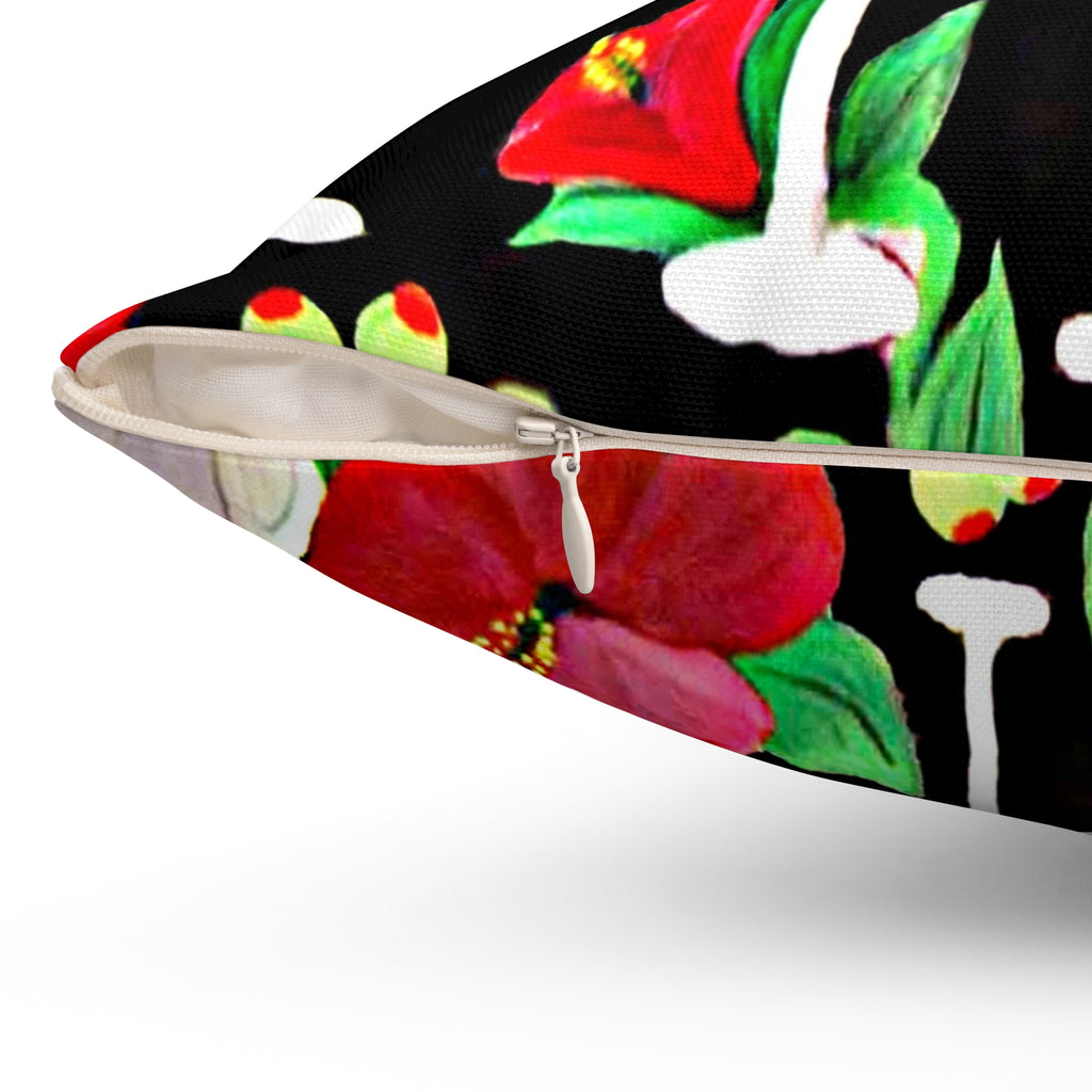 Cocktail Martini Pillow - Colorful Bar Art Decorative Throw Pillow