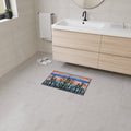 Desert Sunset Cactus Floor Mat — Heavy Duty Welcome Rug