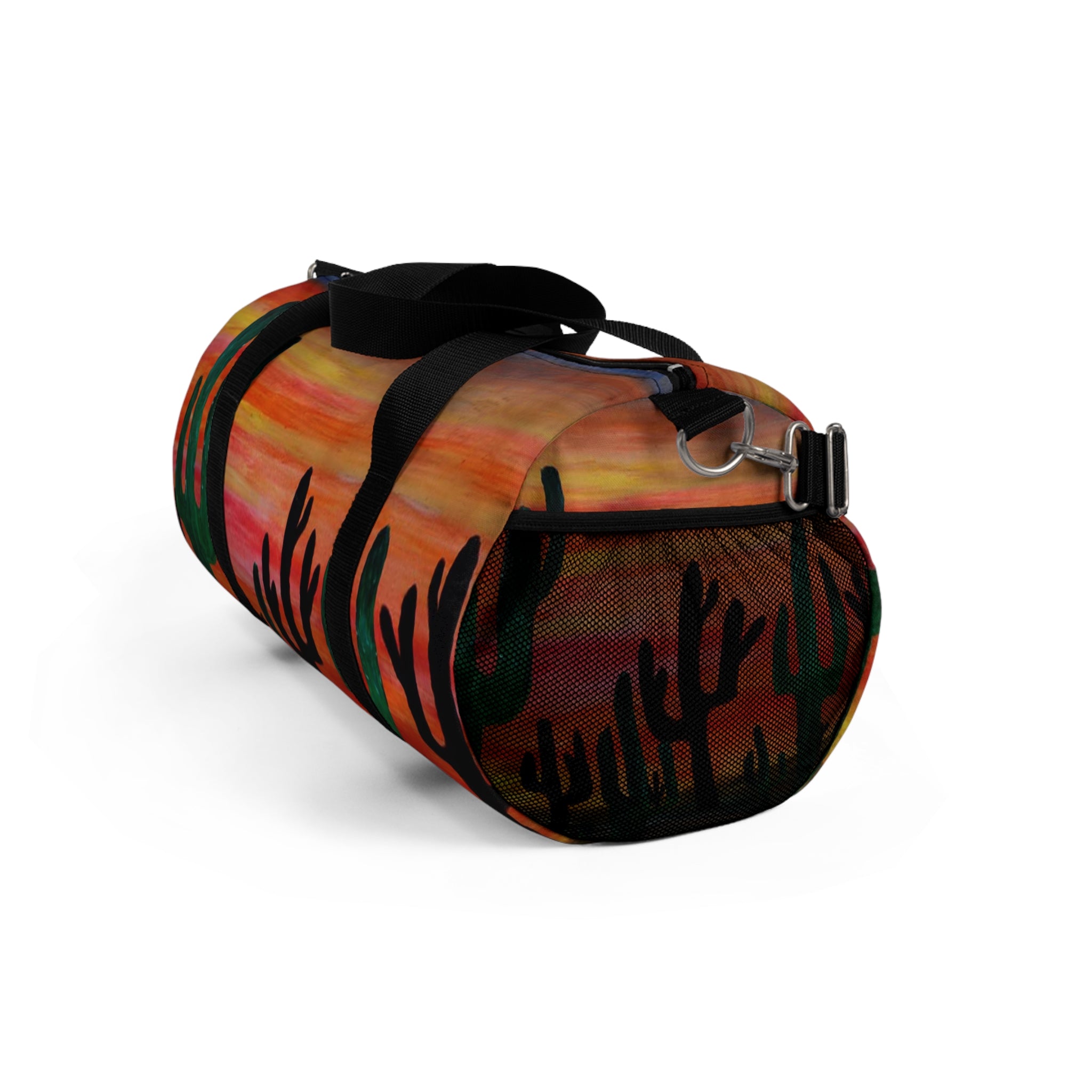 Cactus Sunset Duffel Bag — Southwestern Travel & Gym Bag