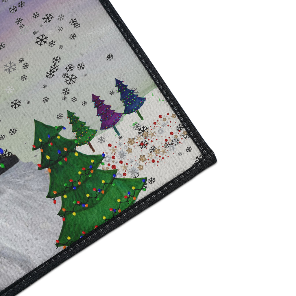 Christmas Gnome Floor Mat – Merry Christmas Holiday Doormat