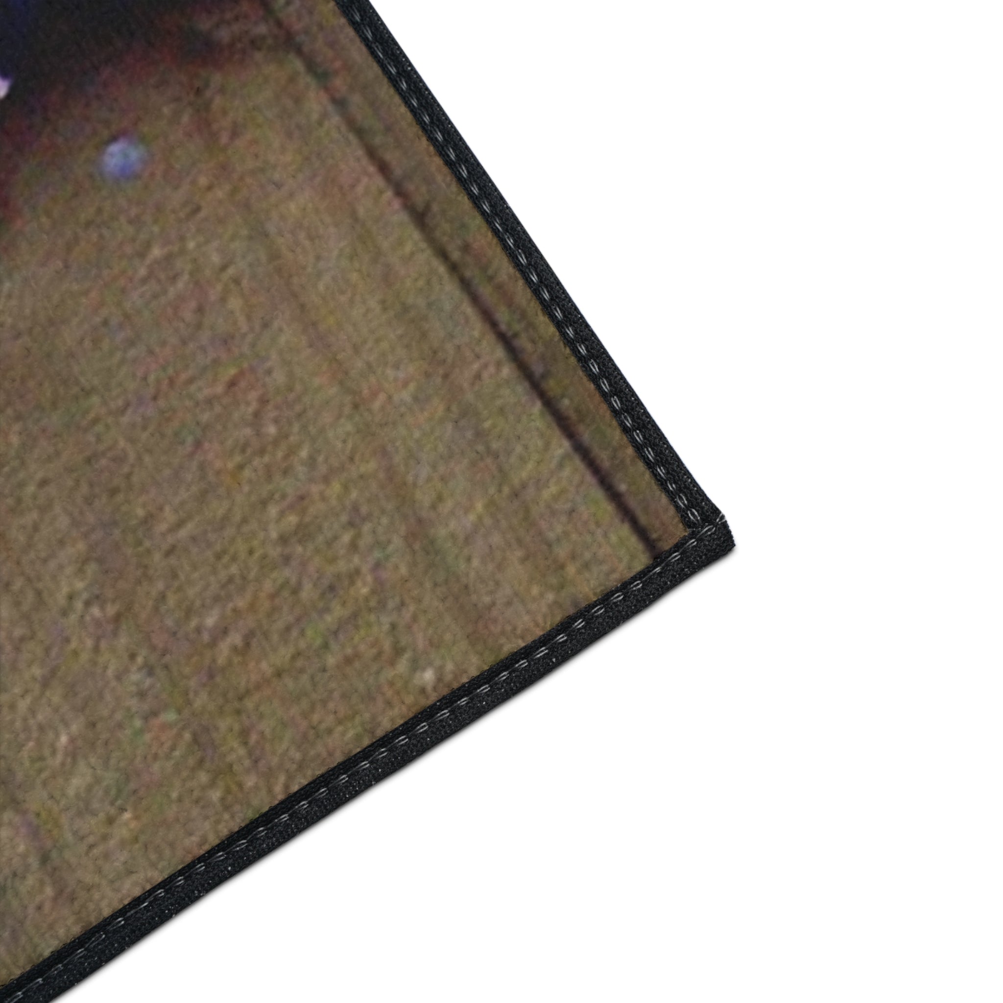 Bear Crossing Heavy-Duty Floor Mat — Rustic Welcome Doormat for Porch & Entry
