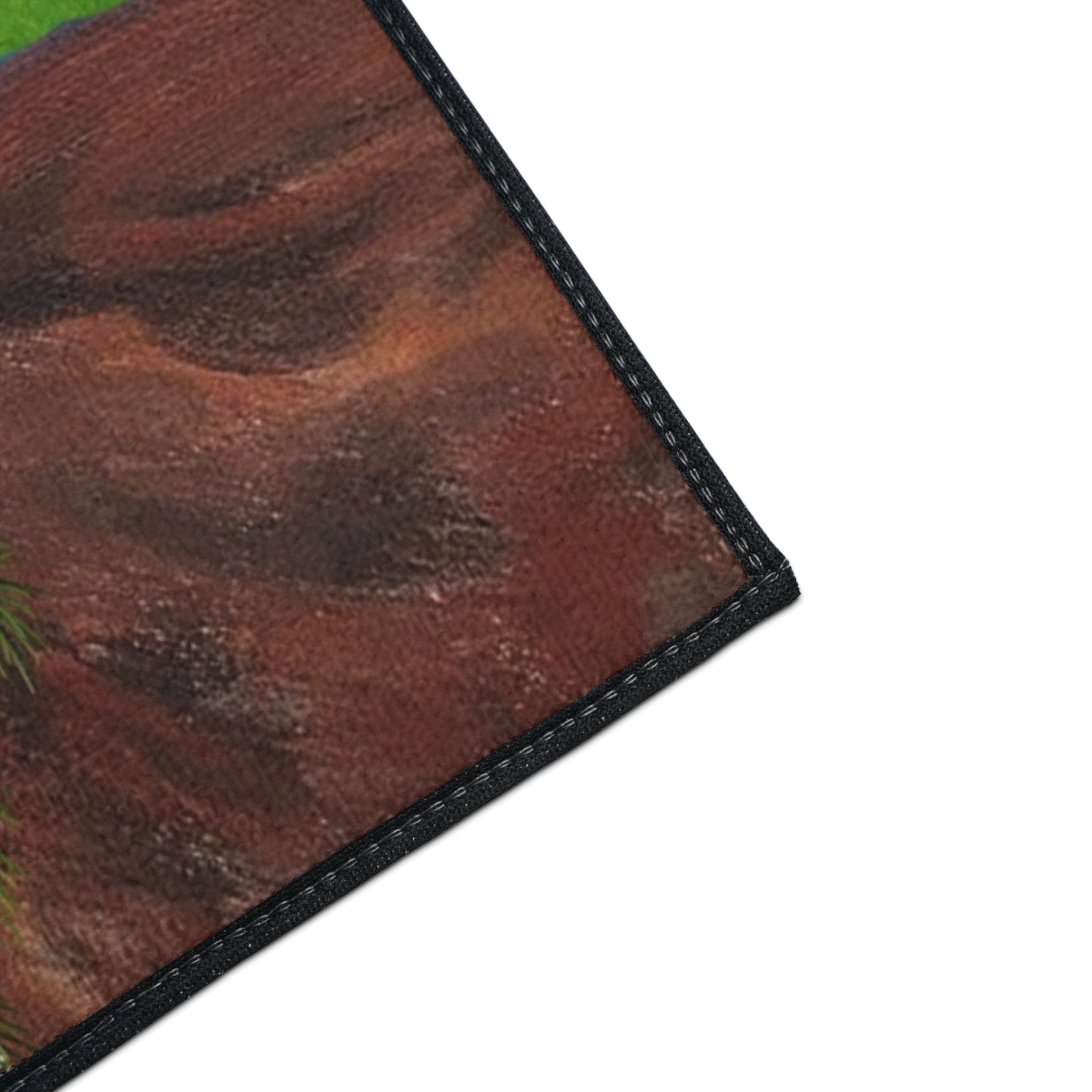 Christmas Donkey Floor Mat — Merry Christmas Holiday Welcome Rug