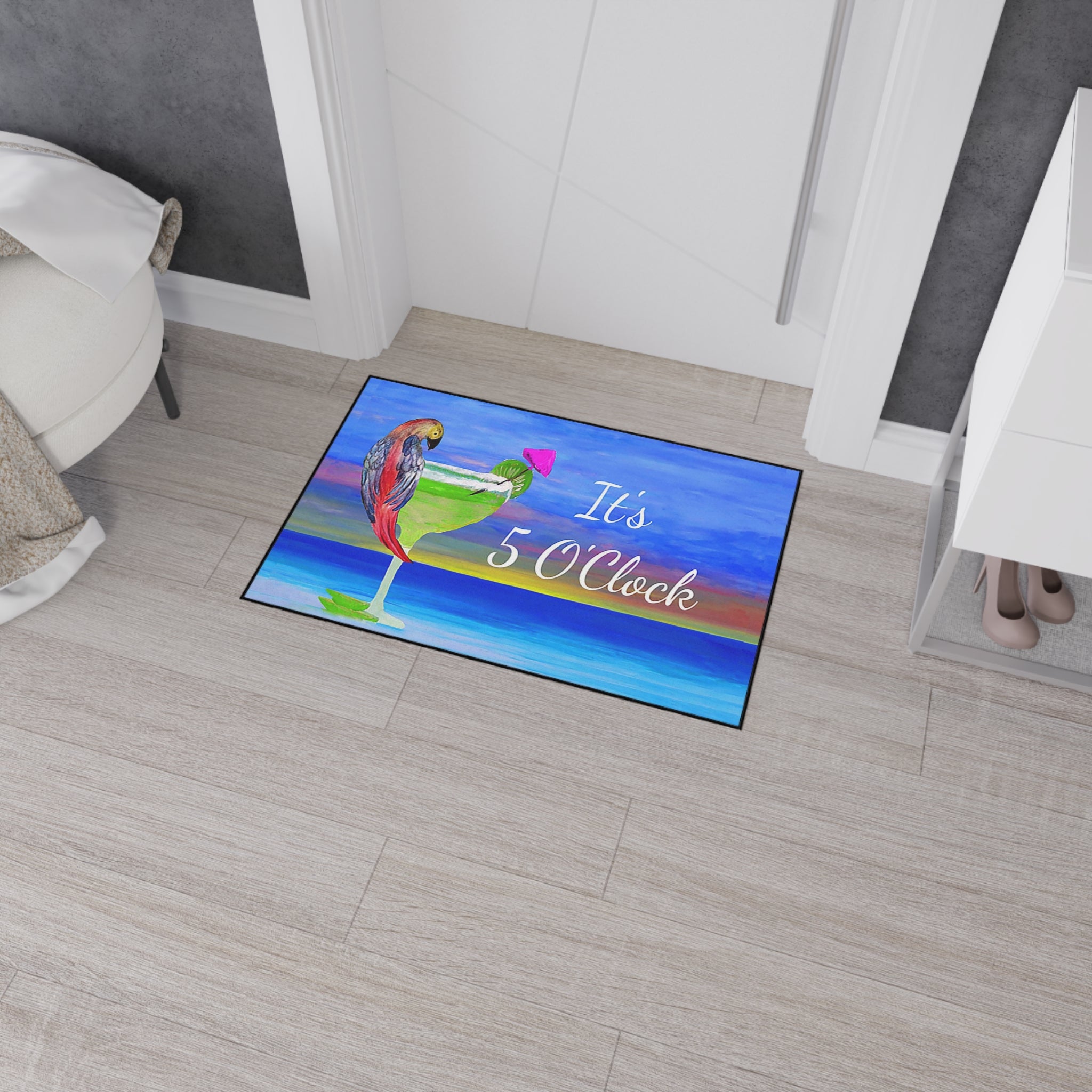 Margarita Pretty It's 5 O' clock somewhere Doormat