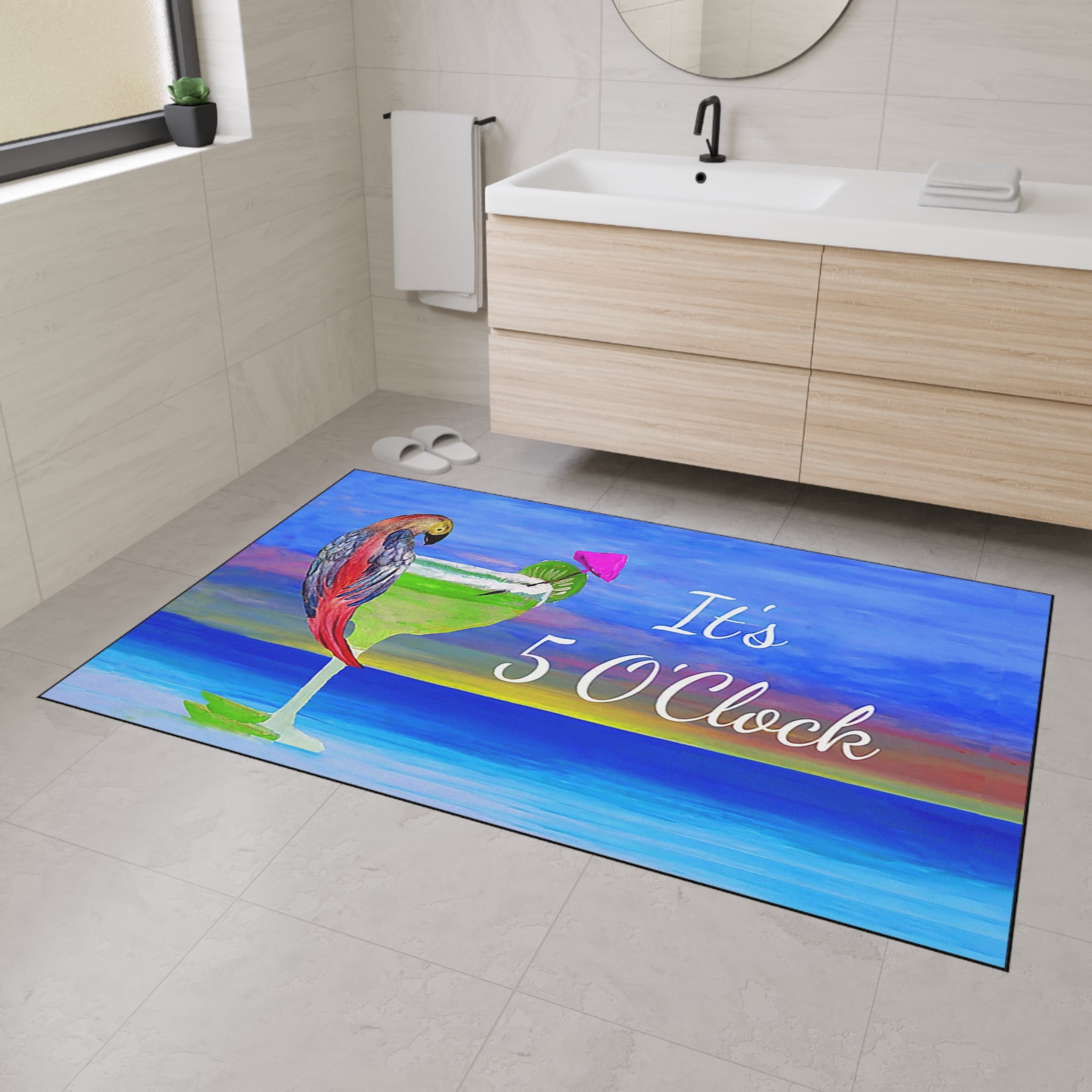 Margarita Pretty It's 5 O' clock somewhere Doormat