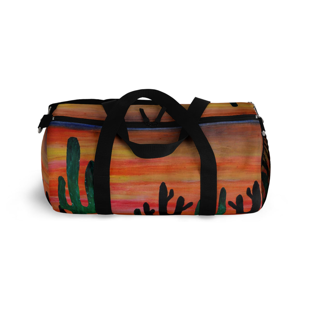 Cactus Sunset Duffel Bag — Southwestern Travel & Gym Bag