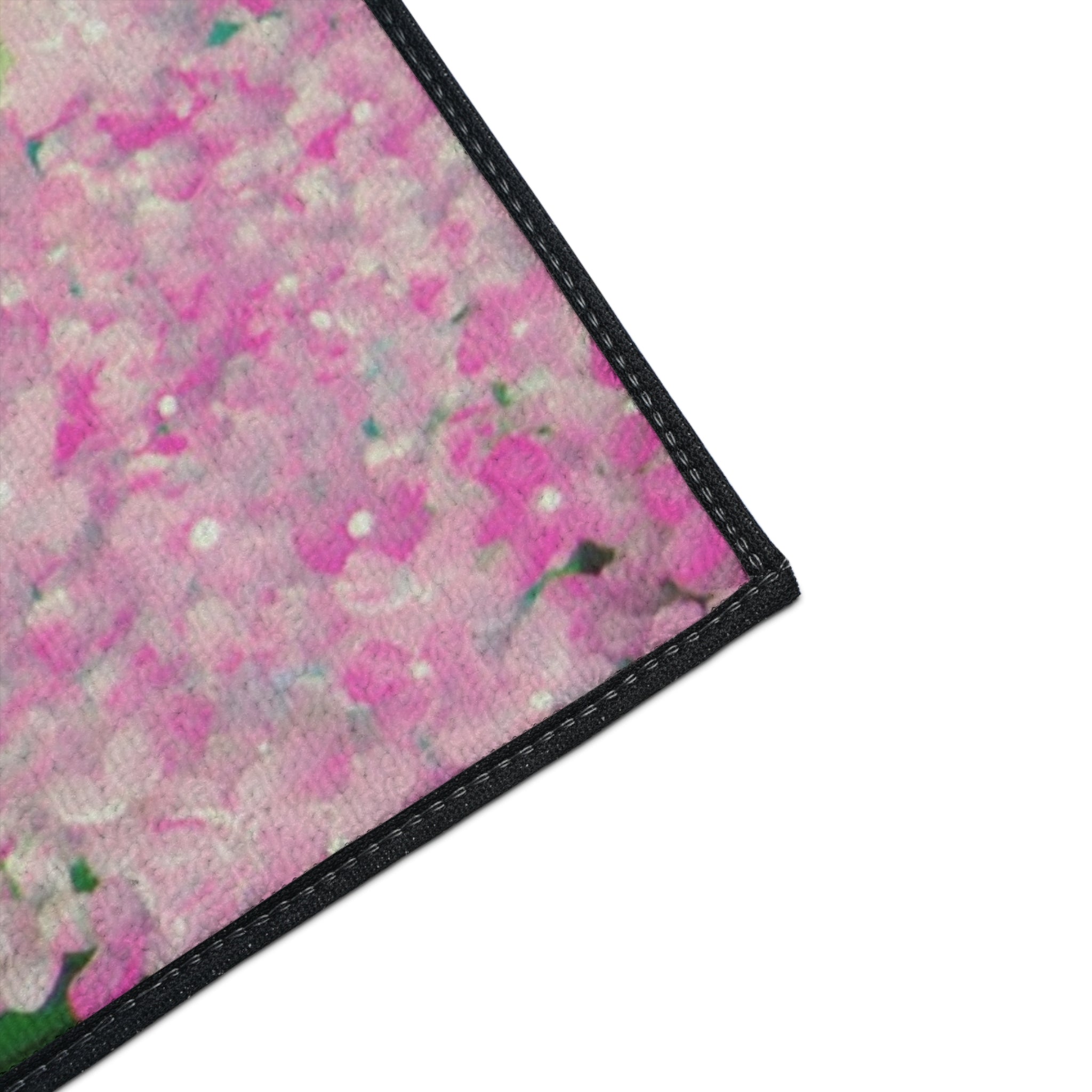Floral Garden Heavy Duty Floor Mat — Bright Bloom Welcome Rug