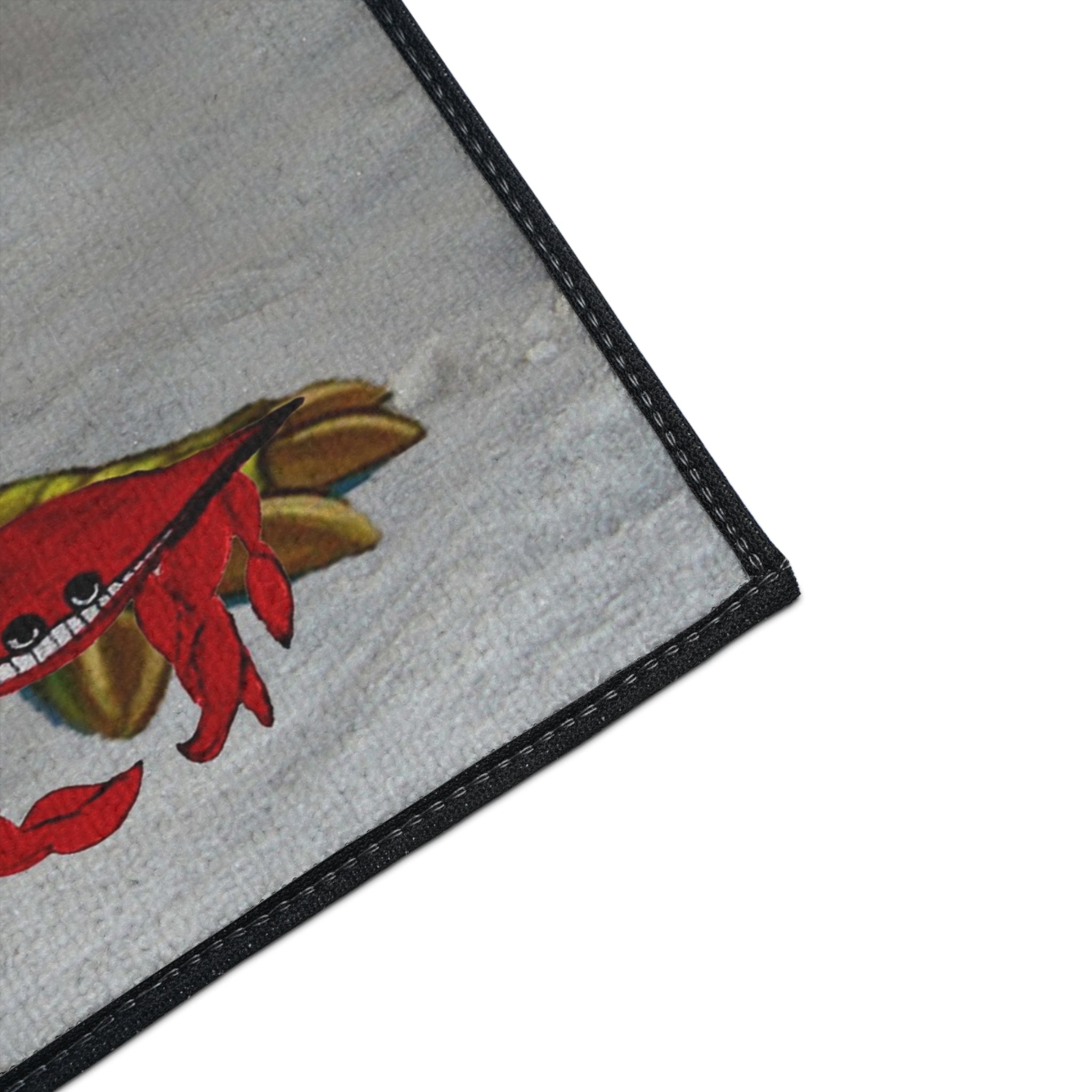 Alligator Beach Floor Mat — Heavy Duty Non-Slip Entrance Rug