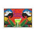 Parrot head It's 5 O' clock somewhere Doormat