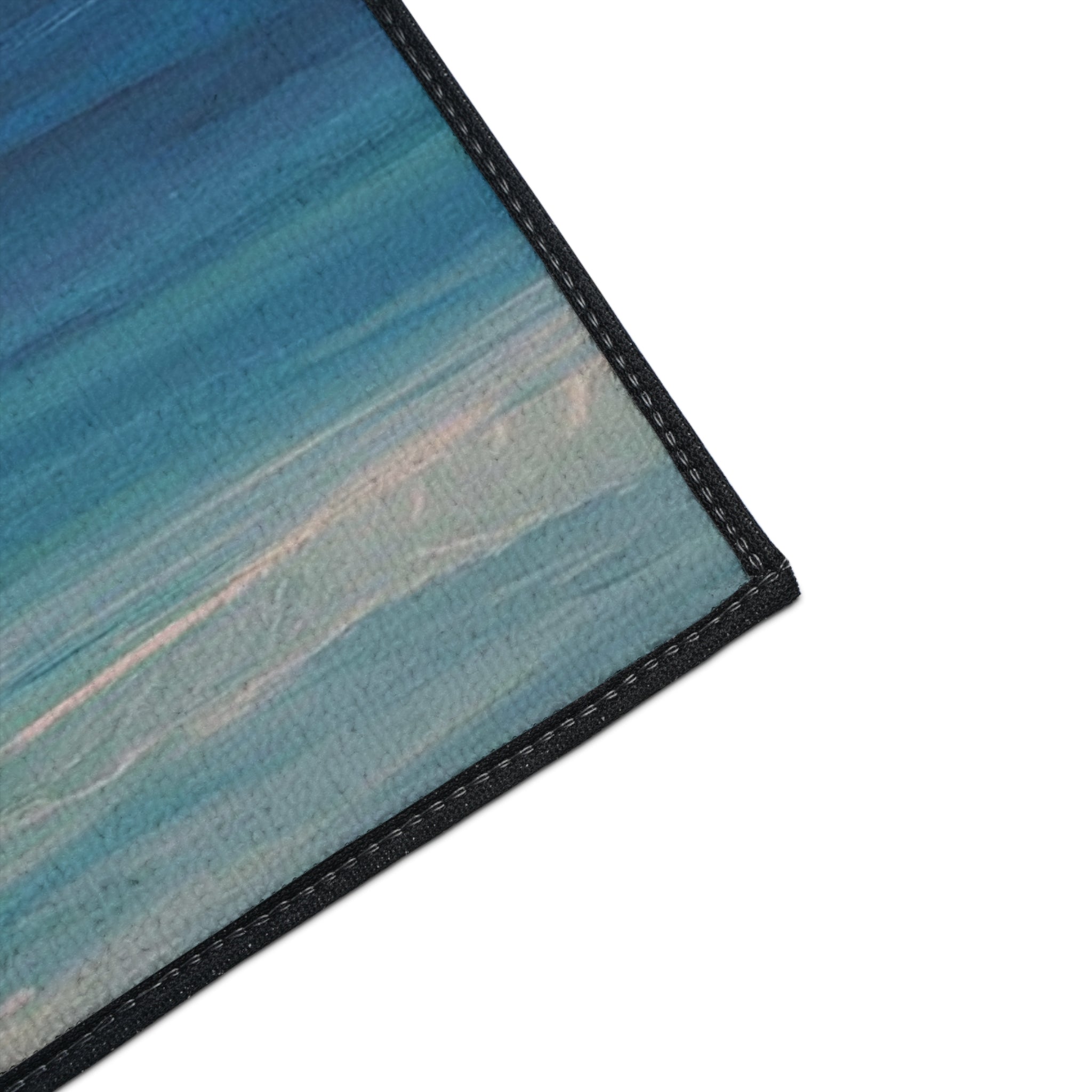 Dolphin Ocean Jump Heavy-Duty Floor Mat Coastal Beach house doormat