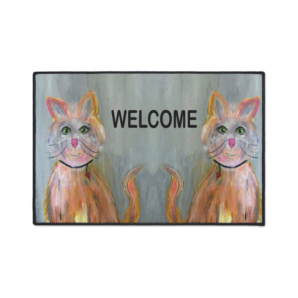 Welcome Cat Heavy Duty Floor Mat