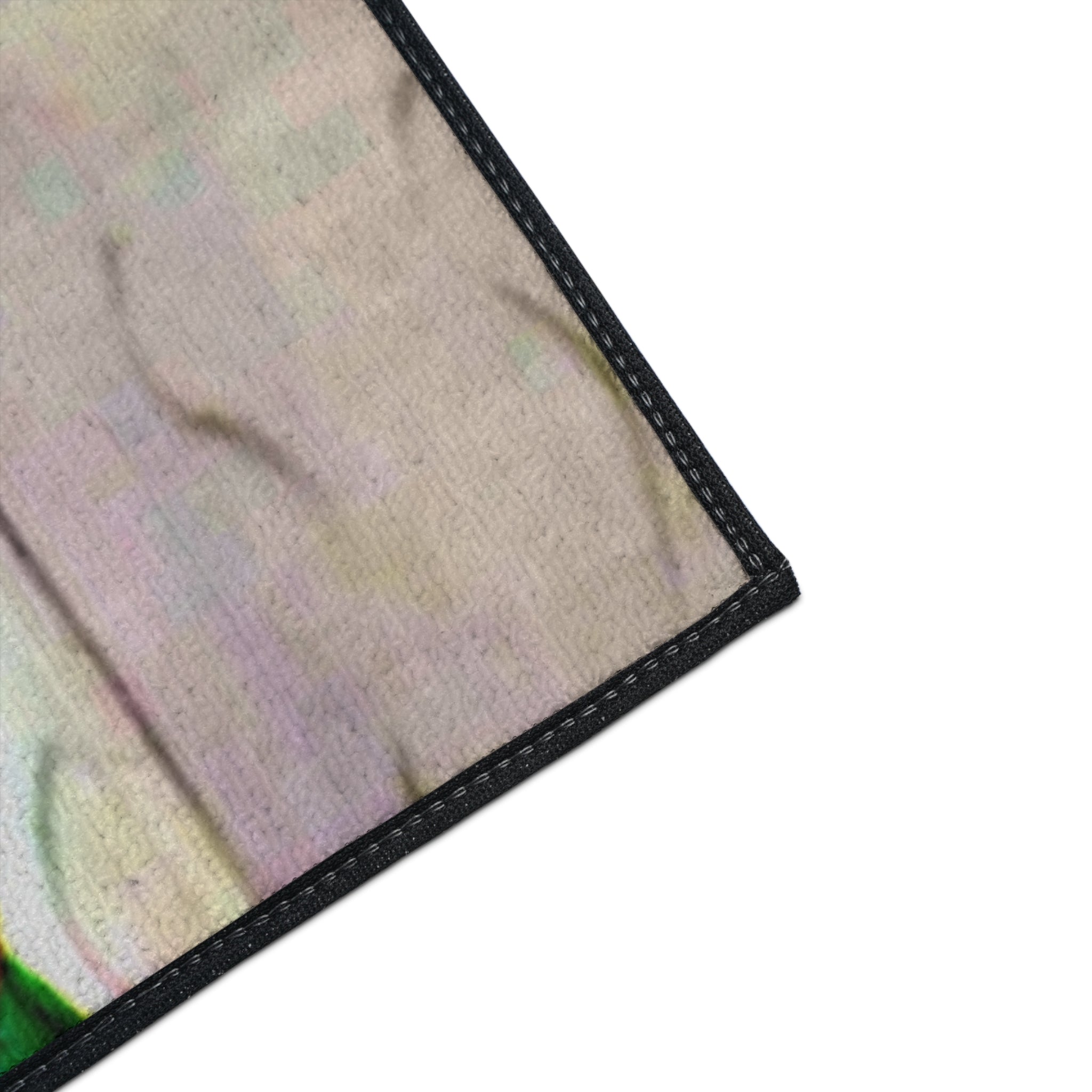 Cocktail Bar Floor Mat — Colorful Martini & Bottles Floor Mat rug
