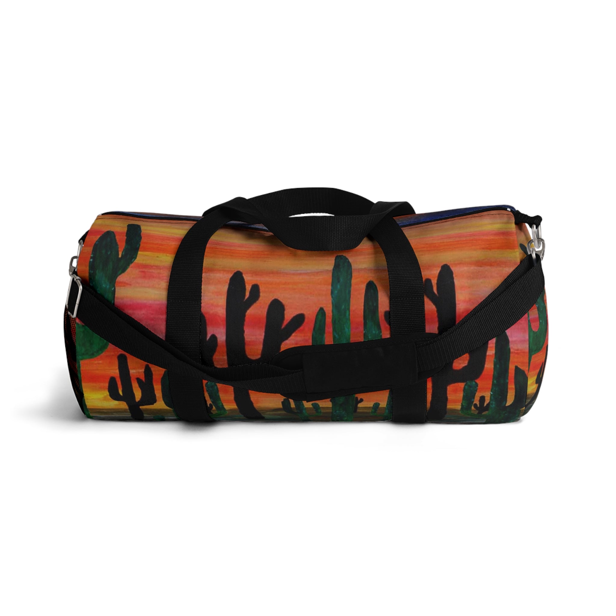 Cactus Sunset Duffel Bag — Southwestern Travel & Gym Bag