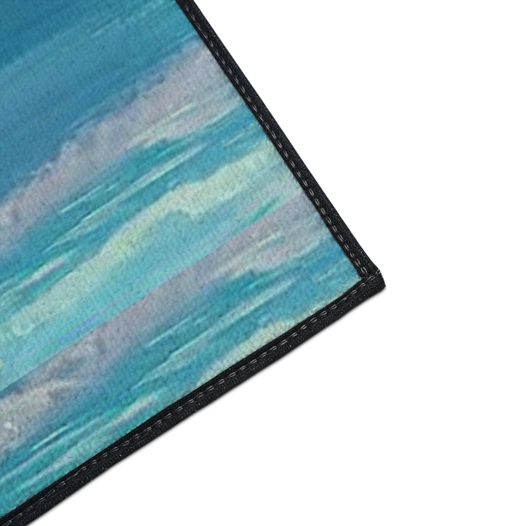 Ocean Panorama Heavy Duty Floor Mat — Seascape Welcome Mat