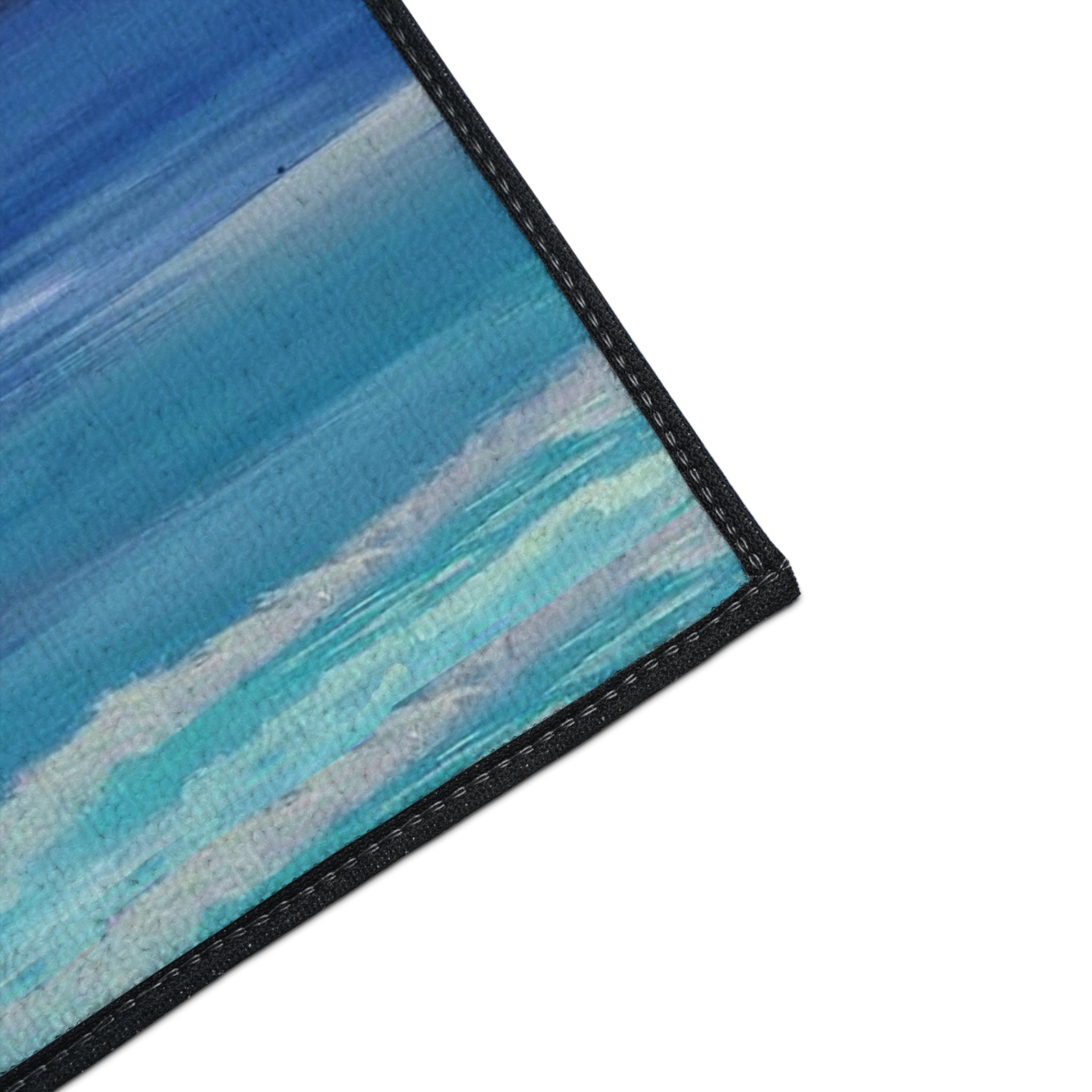 Ocean Panorama Heavy Duty Floor Mat — Seascape Welcome Mat