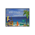 Heavy Duty Floor Mat – "It’s Wine O’Clock Somewhere" Beach Mermaid Welcome Mat