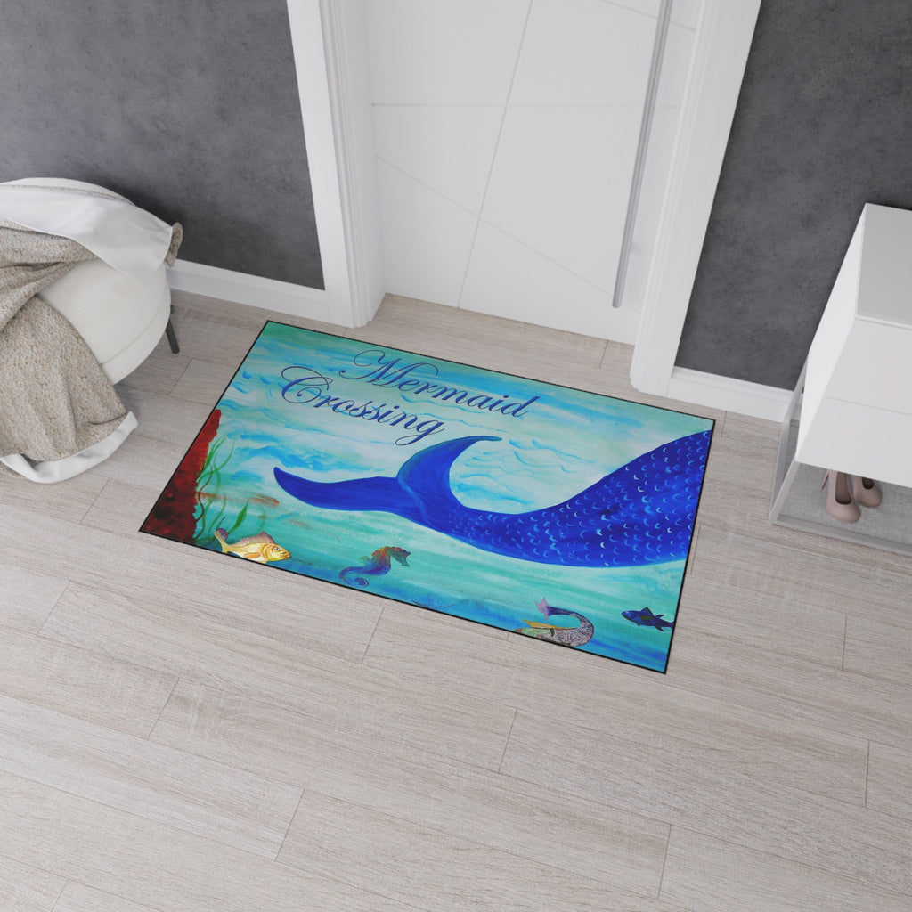Mermaid Crossing Heavy Duty Floor Mat