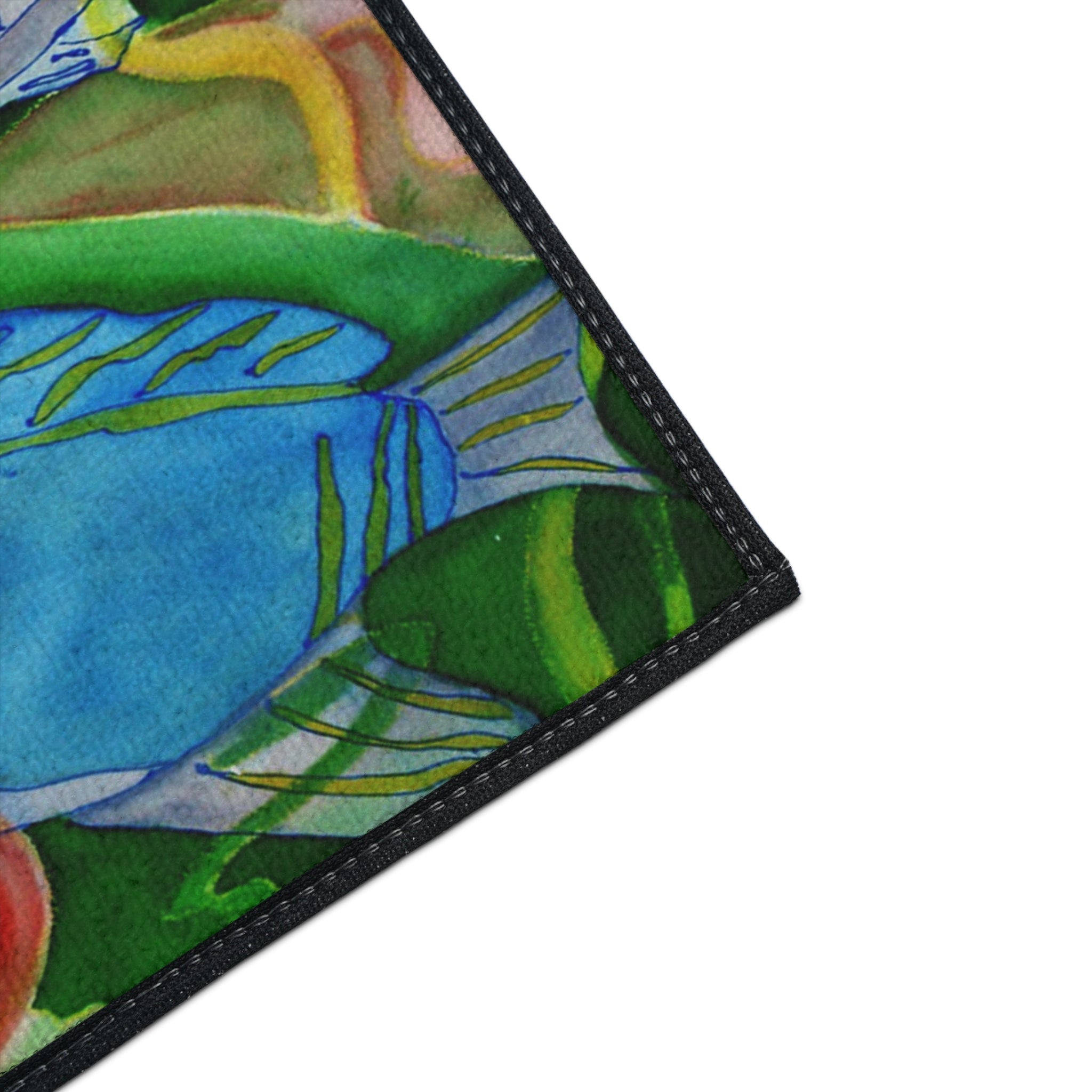 Tropical Fish Heavy-Duty Floor Mat — Colorful Reef Doormat