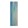 Coastal Breeze Runner Rug – Blue Green Abstract Ocean Area Rug