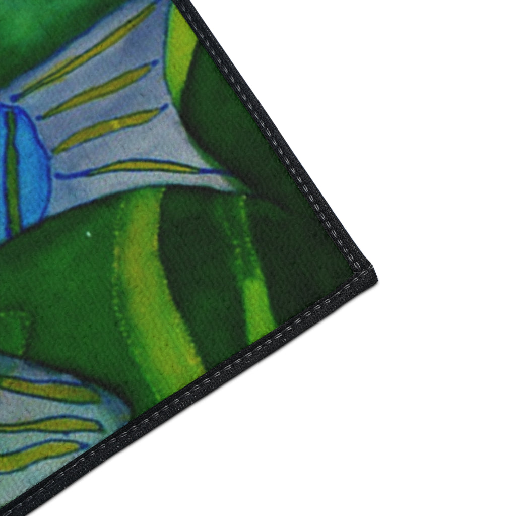 Tropical Fish Heavy-Duty Floor Mat — Colorful Reef Doormat