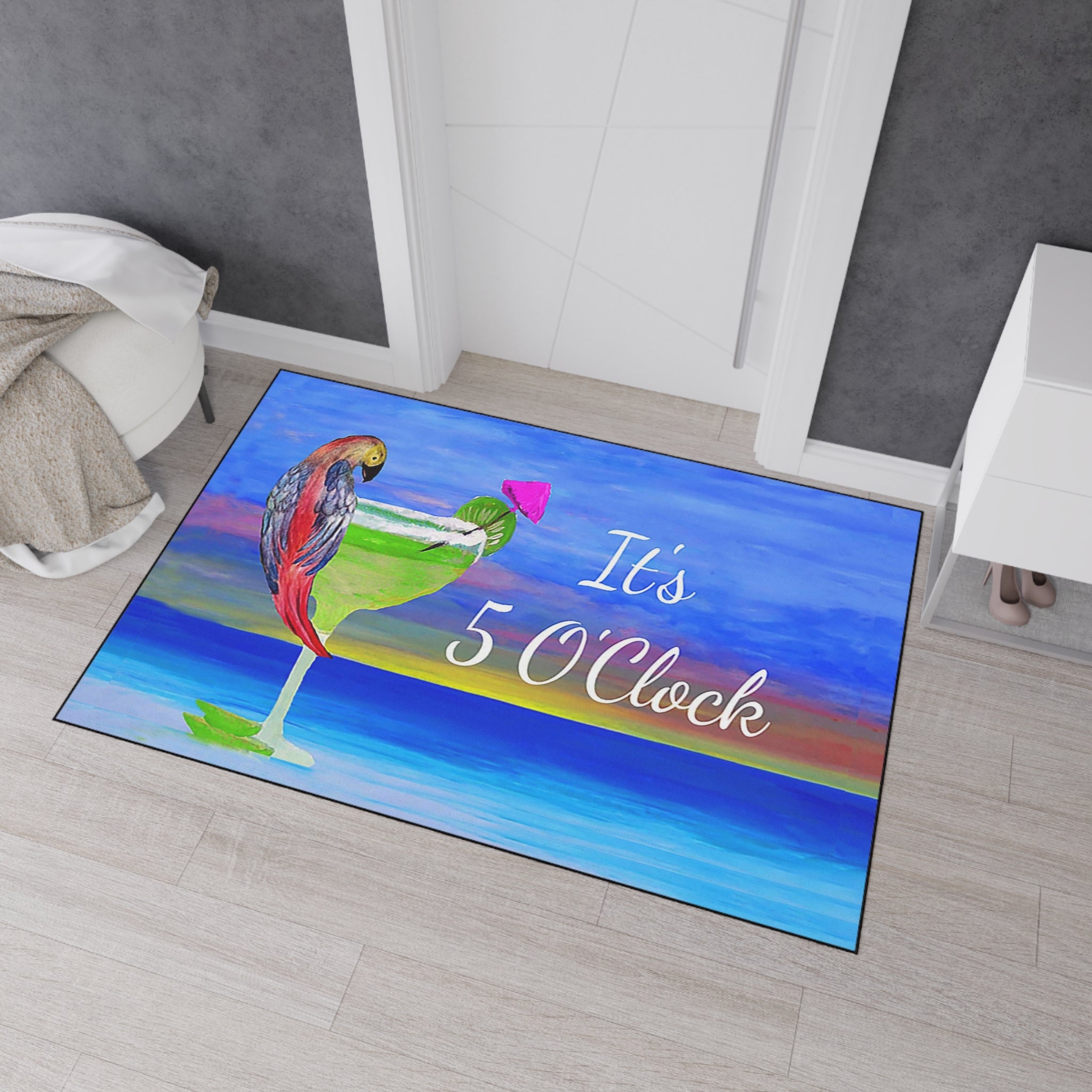 Margarita Pretty It's 5 O' clock somewhere Doormat