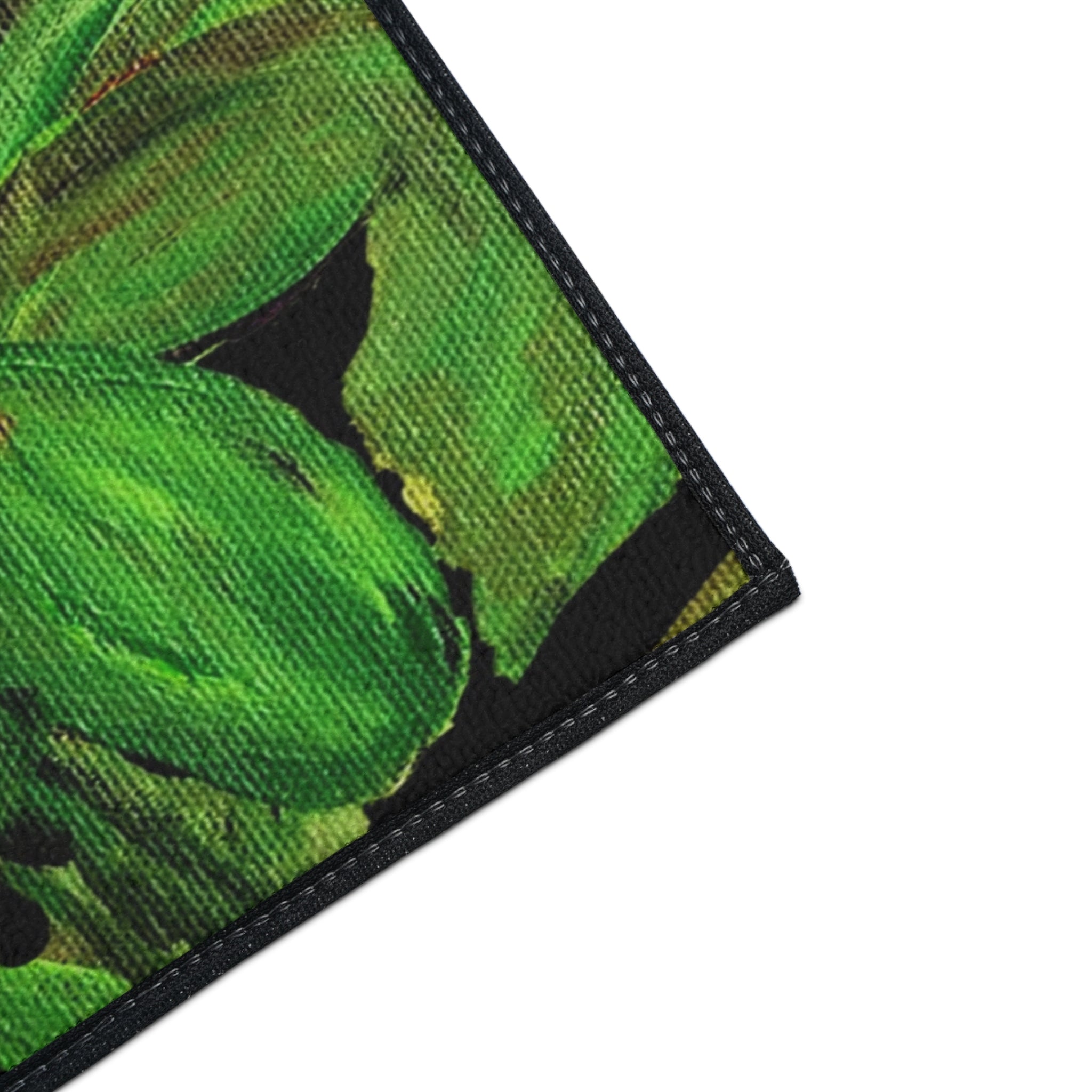Tropical Palm Doormat — Colorful Heavy-Duty Floor Mat